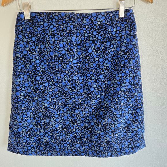 XS–S Fit - Vintage Velvet Mini Skirt by Gap Kids (Holiday 2003) - Picture 5 of 5